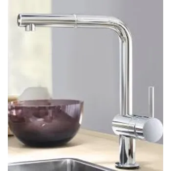 Golden Brass Kitchen Faucet